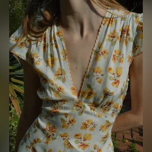 Doen Dianne Dress in Frollicking Floral